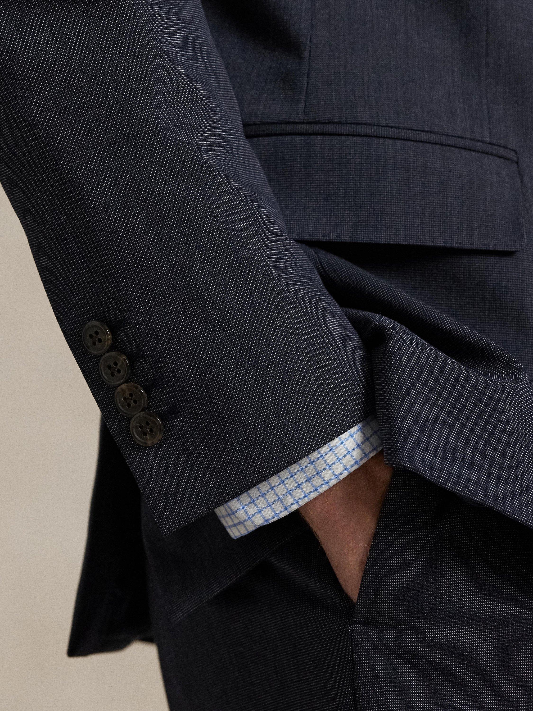 Product image 4 of 6, which shows Ralph Lauren Woven Polo Suit Jacket, Bright Navy Multi, 38R