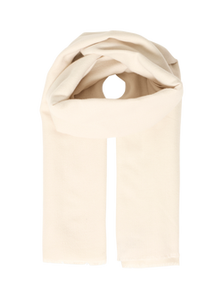 ICHI Alana Heavyweight Scarf, Almond Milk