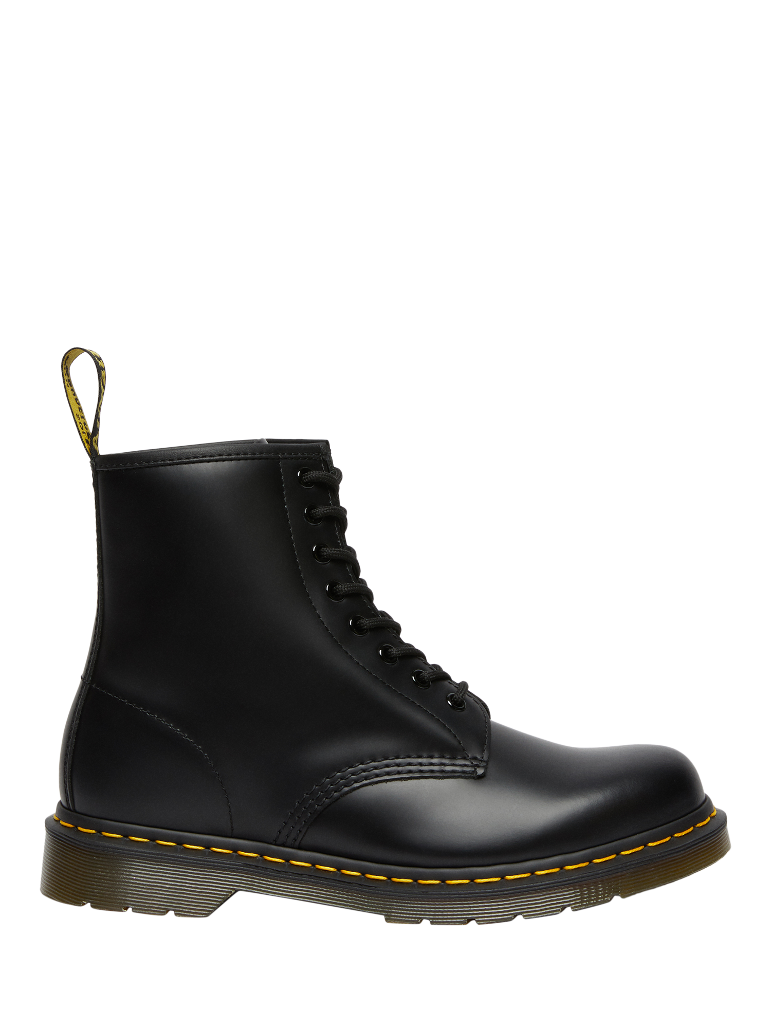 Product image 1 of 5, which shows Dr. Martens1460 Leather 8-Eye Ankle Boots, Black Smooth, 9