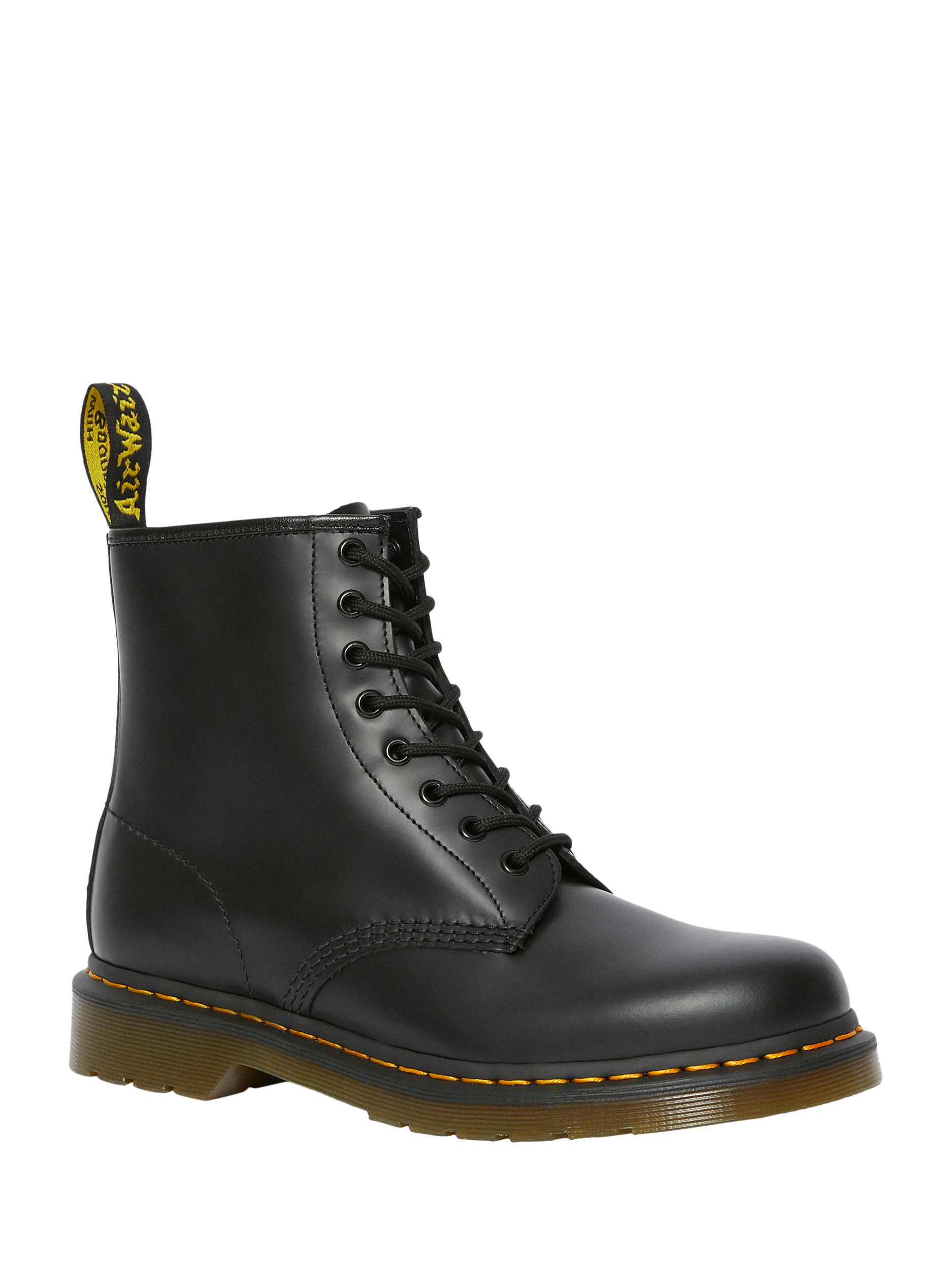 Product image 2 of 5, which shows Dr. Martens1460 Leather 8-Eye Ankle Boots, Black Smooth, 9