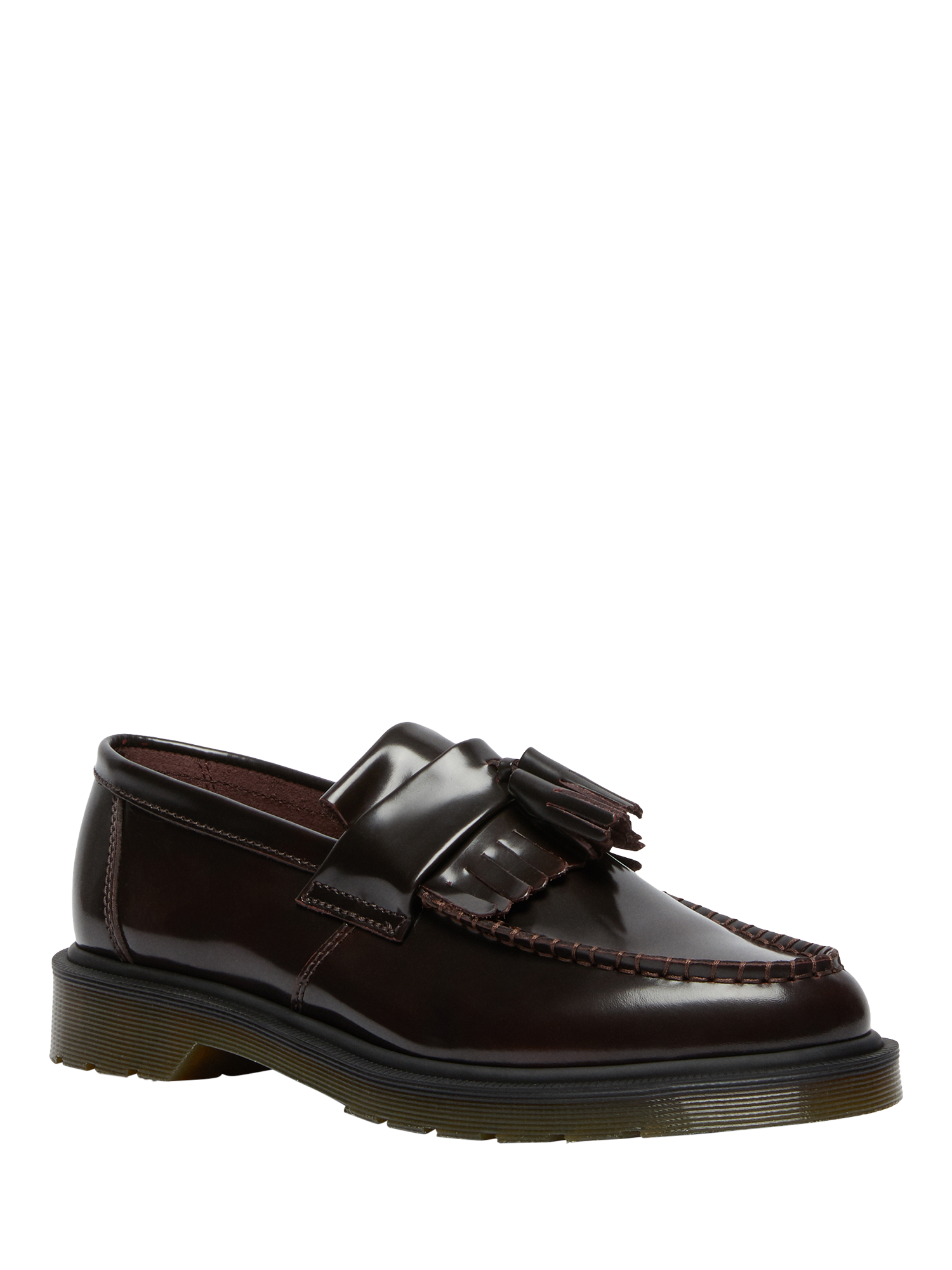 Product image 2 of 5, which shows Dr. Martens Adrian Leather Tassel Loafers, Cherry Red Arcadia, 7