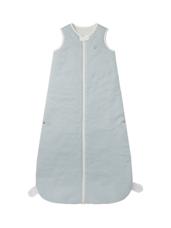 MORI Baby Sleeping Bag, 1.5 Tog, Blue Stripe, Blue Stripe