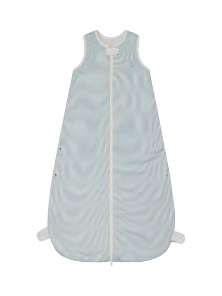 MORI Baby Sleeping Bag, 1.5 Tog, Blue Stripe - view 2, Blue Stripe