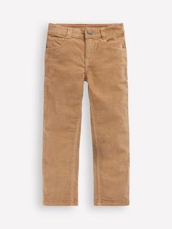 Mini Boden Kids' Classic Corduroy Trousers, Cappuccino, Cappuccino