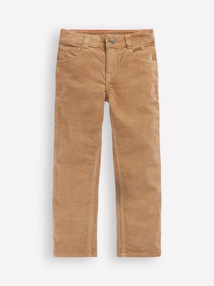 Mini Boden Kids' Classic Corduroy Trousers, Cappuccino, Cappuccino