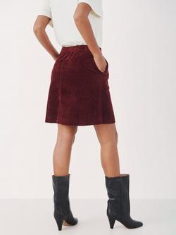 Part Two Lings Corduroy Skirt - view 2, Tawny Port