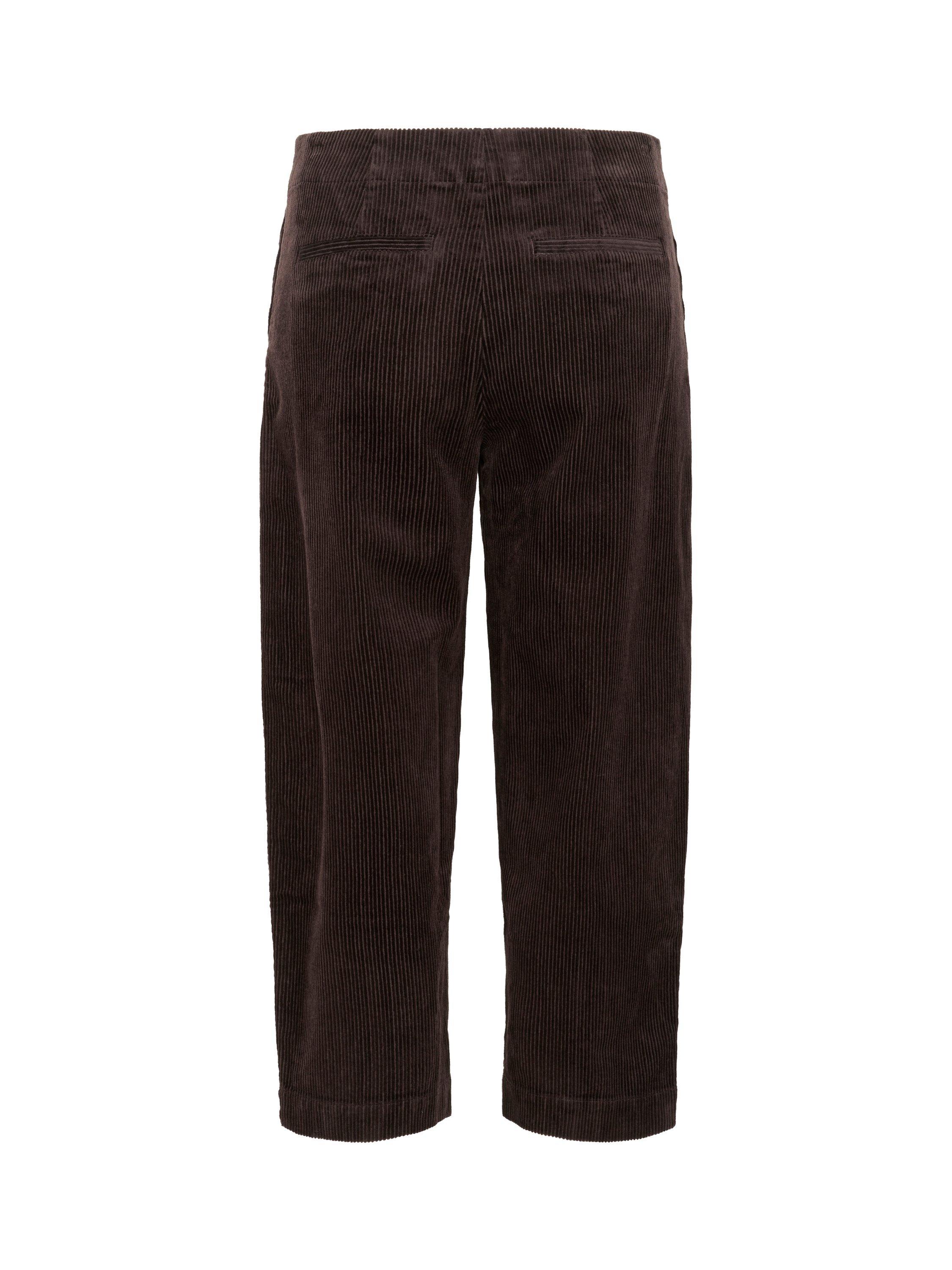 Product image 6 of 6, which shows Part Two Netta Corduroy Trousers, Ganache, 8