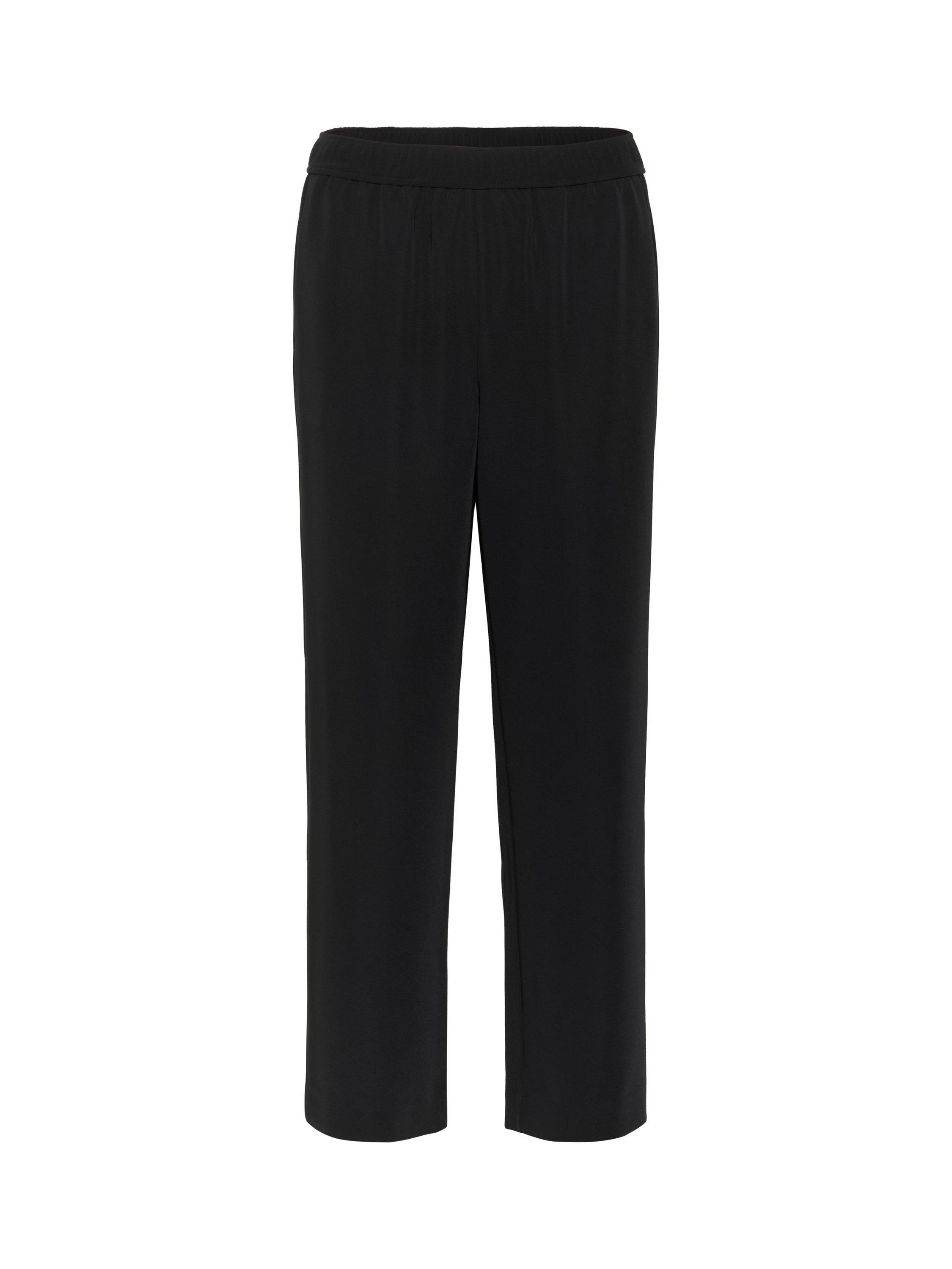 Product image 5 of 6, which shows Part Two Samra Relaxed Tailored Trousers, Black, 8