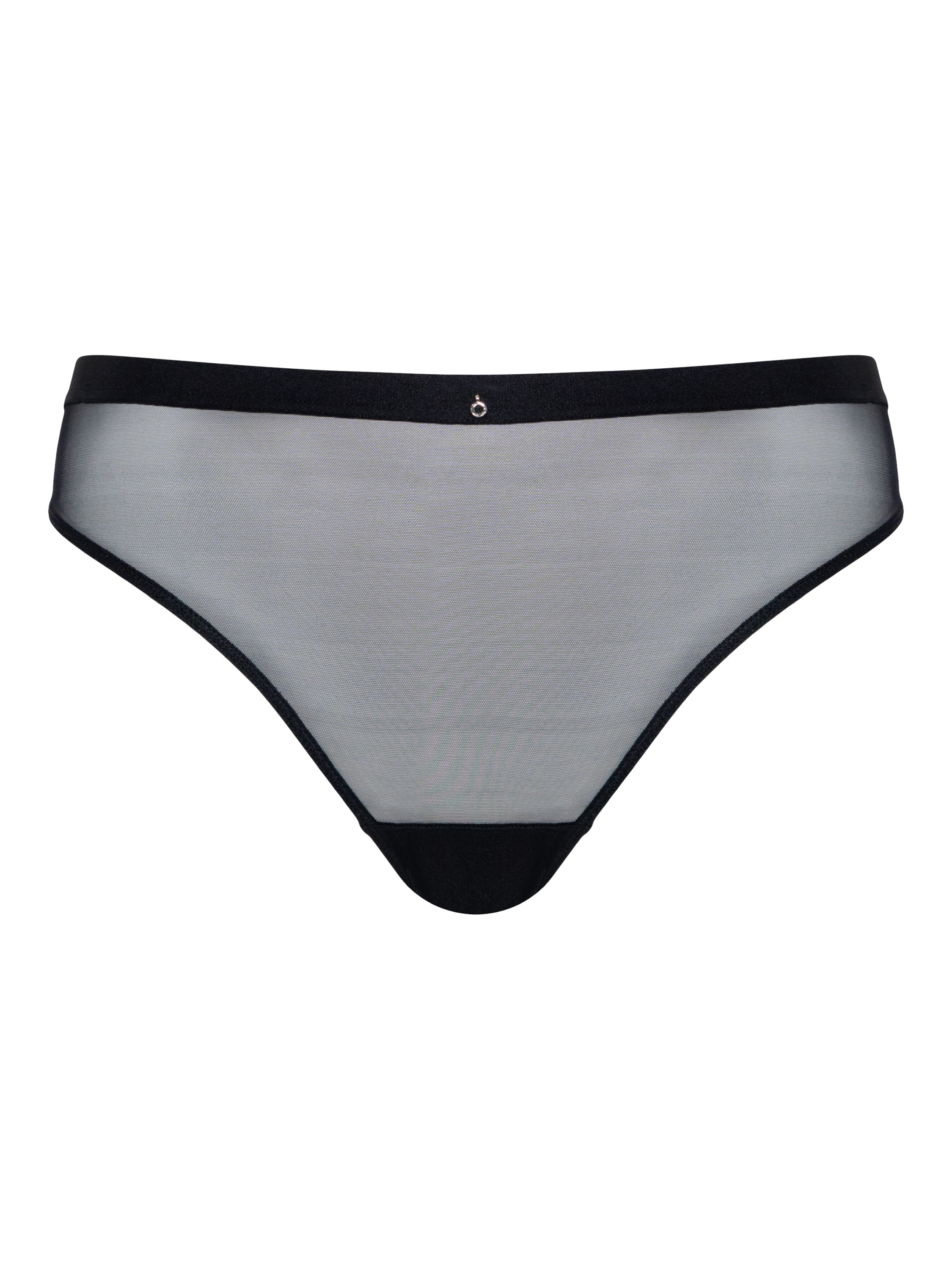 Product image 6 of 6, which shows Curvy Kate Lightstyle Brazilian Knickers, Black, S