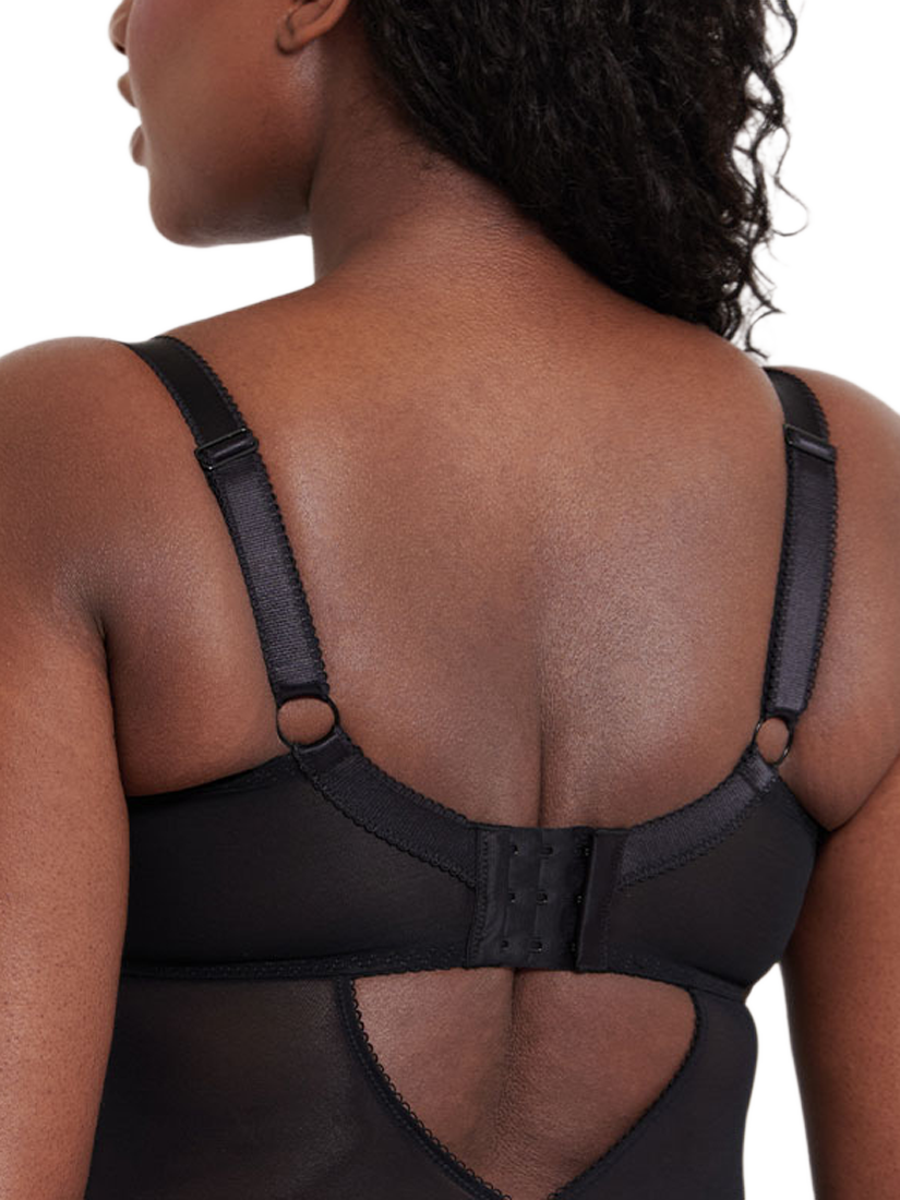 Product image 6 of 6, which shows Curvy Kate Wild One Balcony Body, Black, 42E