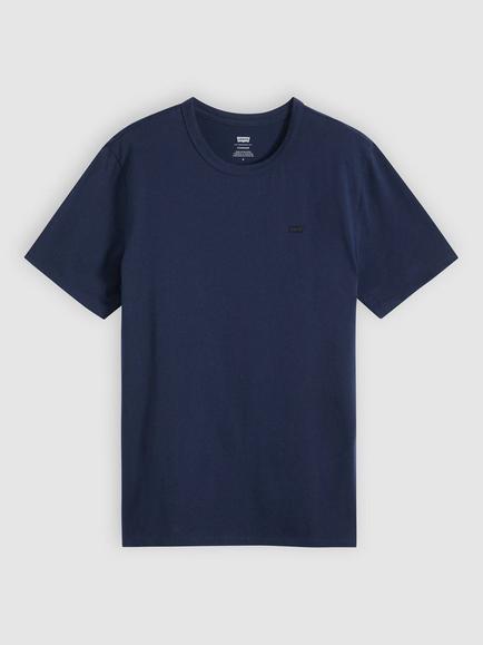Levi's Original Crew Neck Cotton T-Shirt, Navy Blazer, Navy Blazer