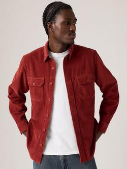 Levi's Classic Worker Corduroy Overshirt, Russet Brown