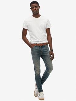 Superdry Slim Fit Jeans, Storm Blue, Storm Blue