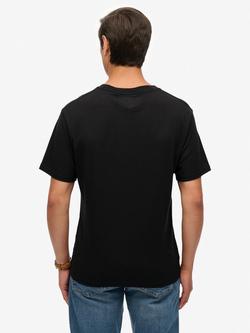 Superdry Essentials Relaxed T-Shirt - view 2, Meteorite Black