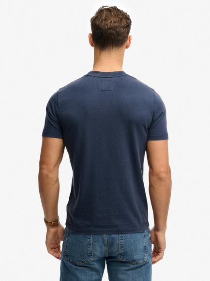 Superdry Vintage Prep Relaxed T-Shirt - view 2, Lauren Navy
