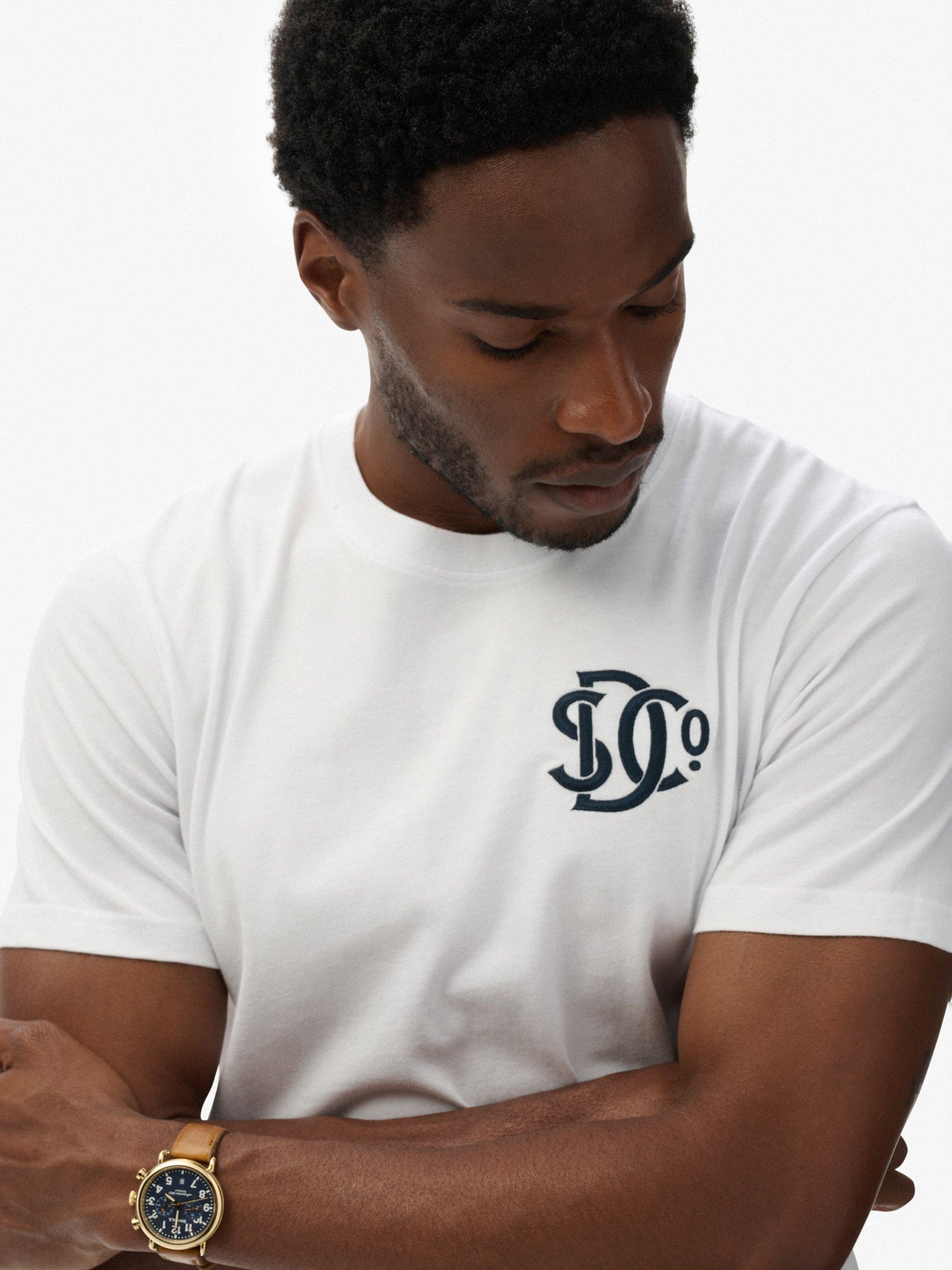 Product image 3 of 3, which shows Superdry Crew Neck Cotton T-Shirt, Optic, XXXL