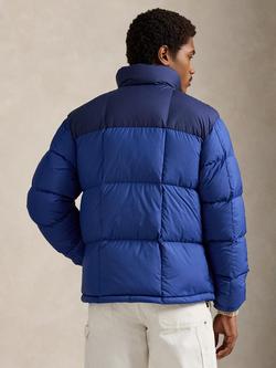 Polo Ralph Lauren Quilted Gorham Jacket, Newport Navy/Blue Yacht - view 2, Newport Navy/Blue Yacht
