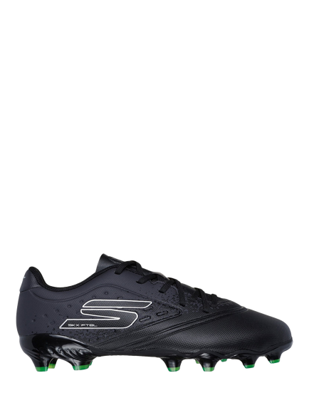 Skechers Kids' Razor 1.5 Football Boots, Black/Silver, Black/Silver