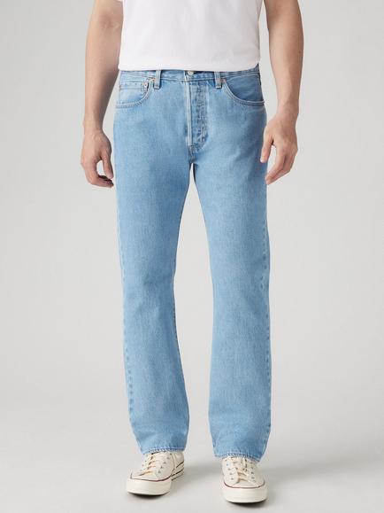Levi's 501 Straight Leg Denim Jeans, Building Blue, Building Blue