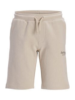 Jack & Jones Kids' Gordon Jogger Shorts, Moonbeam, Moonbeam