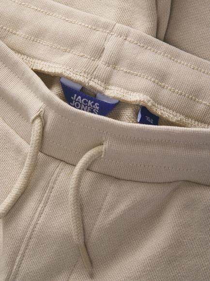 Jack & Jones Kids' Gordon Jogger Shorts, Moonbeam - view 2, Moonbeam