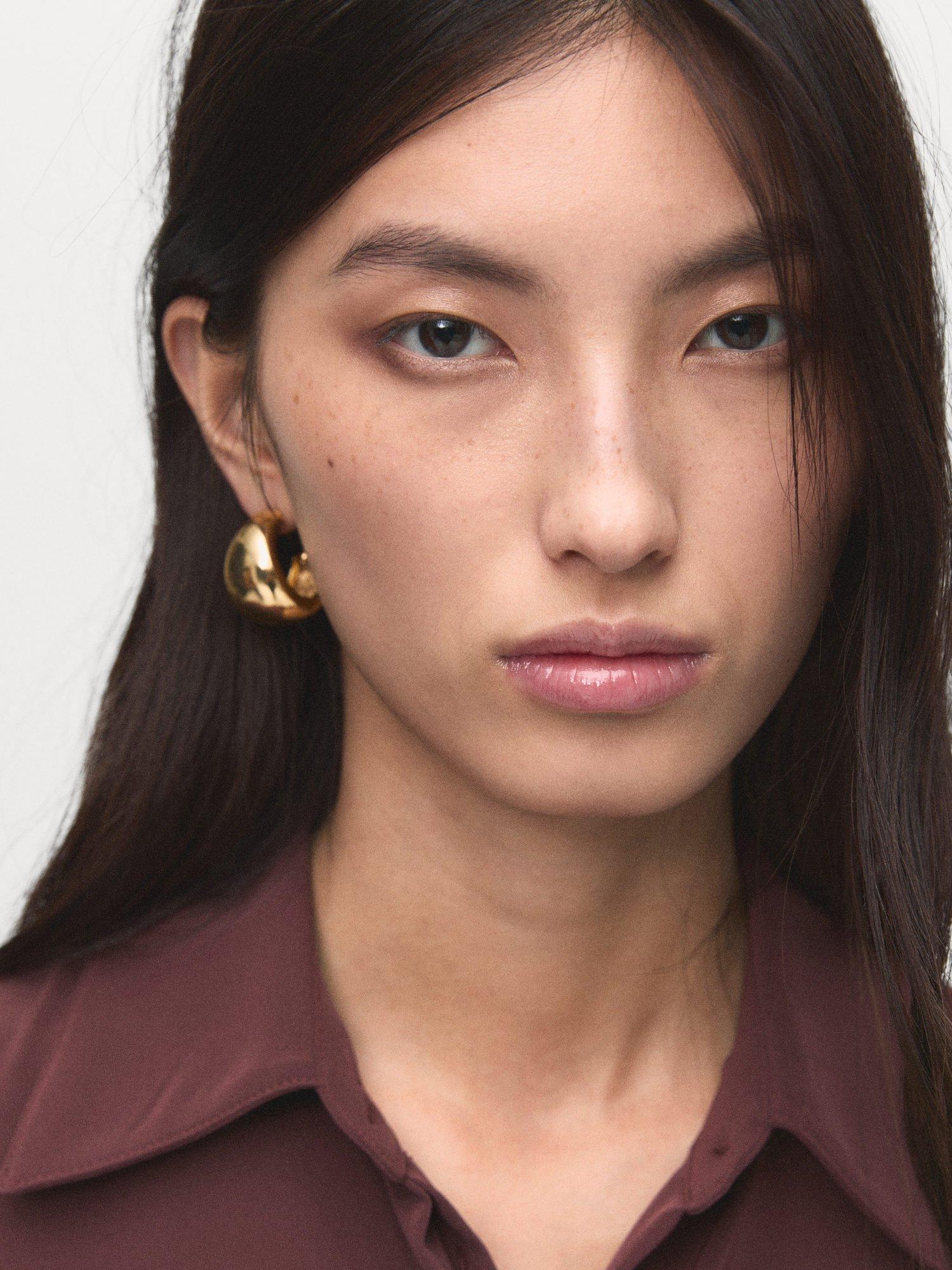 Product image 6 of 8, which shows Mango Cadet Belted Shirt Dress, Dark Red, 10