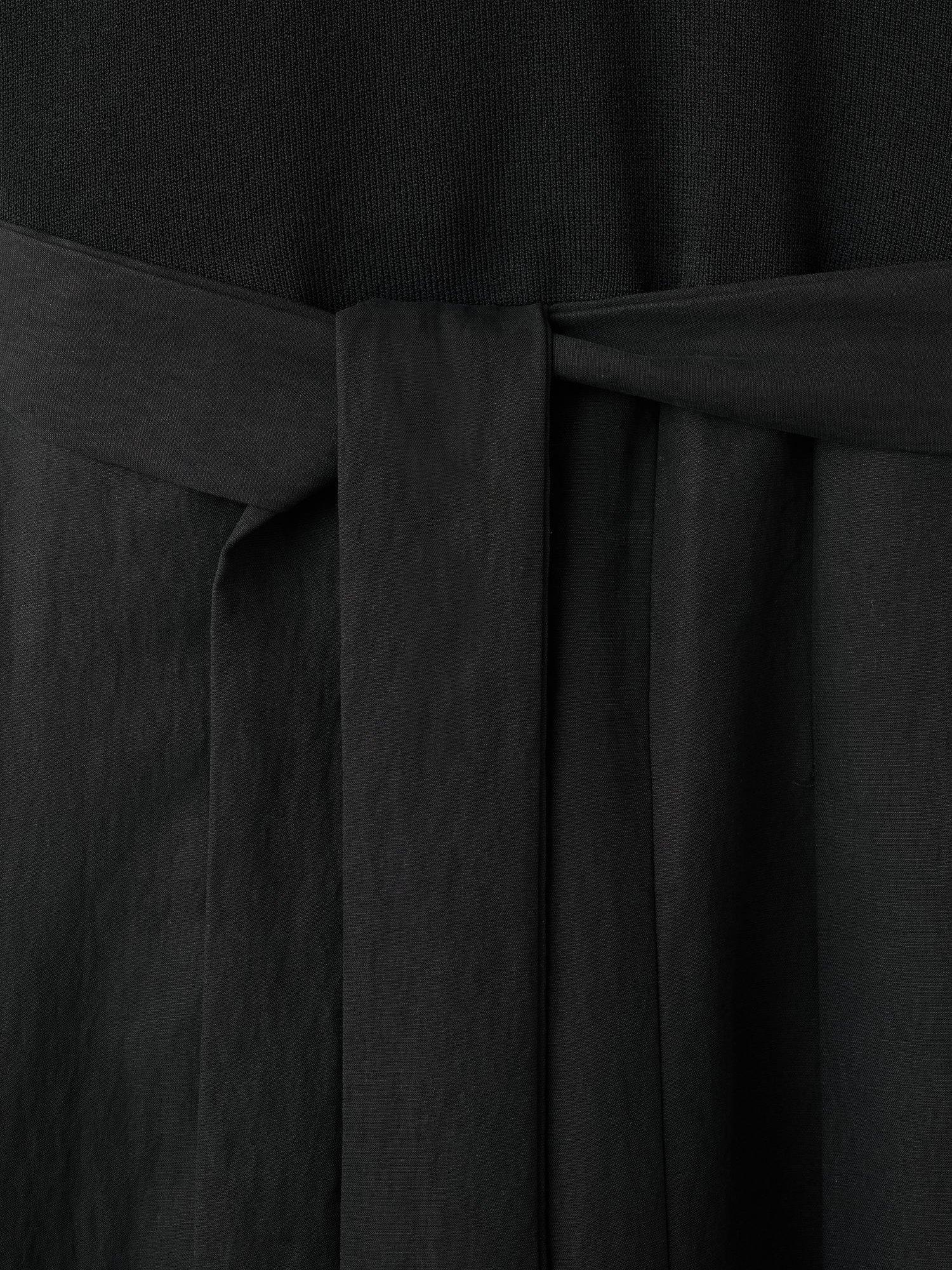 Product image 8 of 8, which shows Mango Niamz Sleeveless Midi Dress, Black, 10