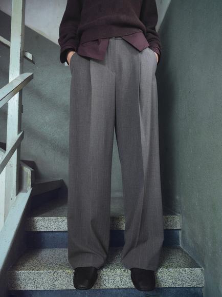 Mango Gabo Tailored Trousers, Grey