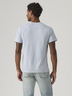 Levi's Cotton Regular Fit Short Sleeve Classic Pocket T-Shirt, Texural Chambray - view 2, Texural Chambray