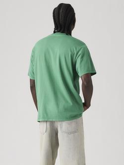 Levi's Red Tab Vintage Cotton Blend Regular Fit T-Shirt, Pine Green - view 2, Pine Green