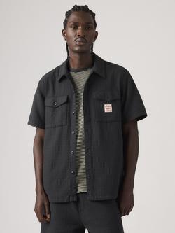 Levi's Cotton Regular Fit Worker Shirt, Dark Phantom Dobby, Dark Phantom Dobby