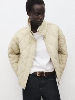 Mango Bossa Jacket, Light Beige, Light Beige