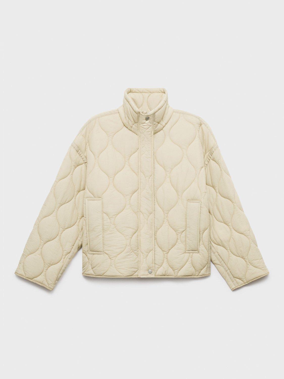 Product image 3 of 8, which shows Mango Bossa Jacket, Light Beige, L