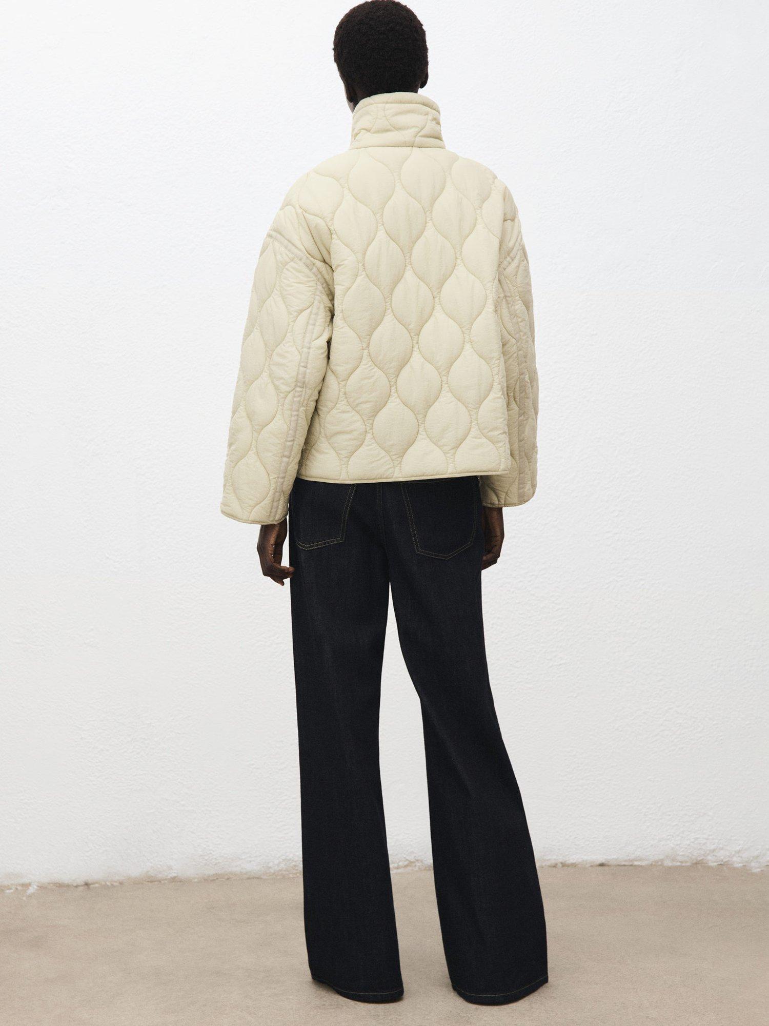 Product image 4 of 8, which shows Mango Bossa Jacket, Light Beige, L