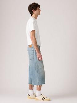 Levi's 478 Baggy Capris Denim Shorts, Mellow Mornings - view 2, Mellow Mornings