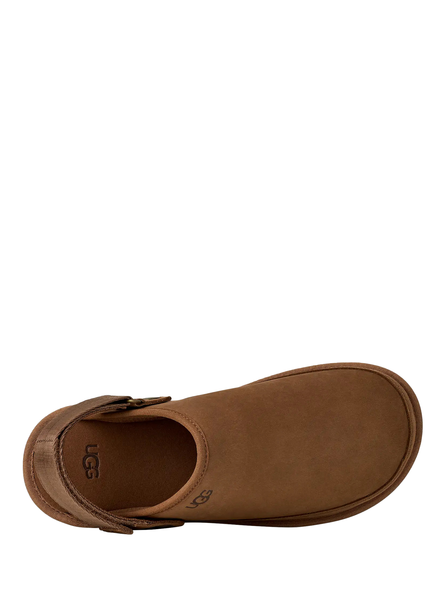 Product image 3 of 5, which shows UGG Goldencoast II Nubuck Clogs, Dark Chestnut, 7