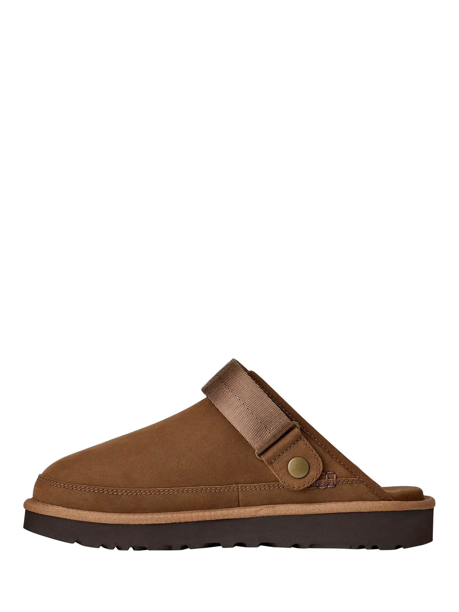 Product image 4 of 5, which shows UGG Goldencoast II Nubuck Clogs, Dark Chestnut, 7