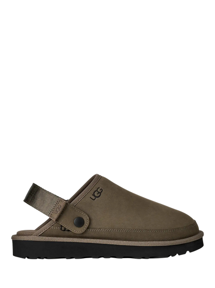 UGG Goldencoast II Nubuck Clogs, Dark Chestnut, Dried Oregano