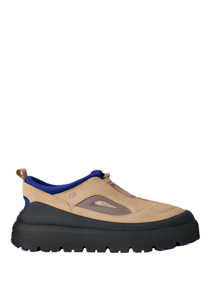 UGG Heritage Utility Axoid Suede Blend Trainers, Sand/Regal Blue, Sand/Regal Blue