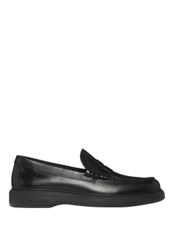 G.H.BASS Bosco Cupsole Penny Loafers, Black, Black