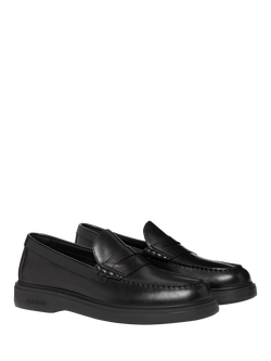 G.H.BASS Bosco Cupsole Penny Loafers, Black - view 2, Black