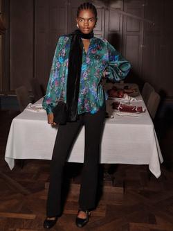 Hobbs Erica Ankle Grazer Leggings, Black