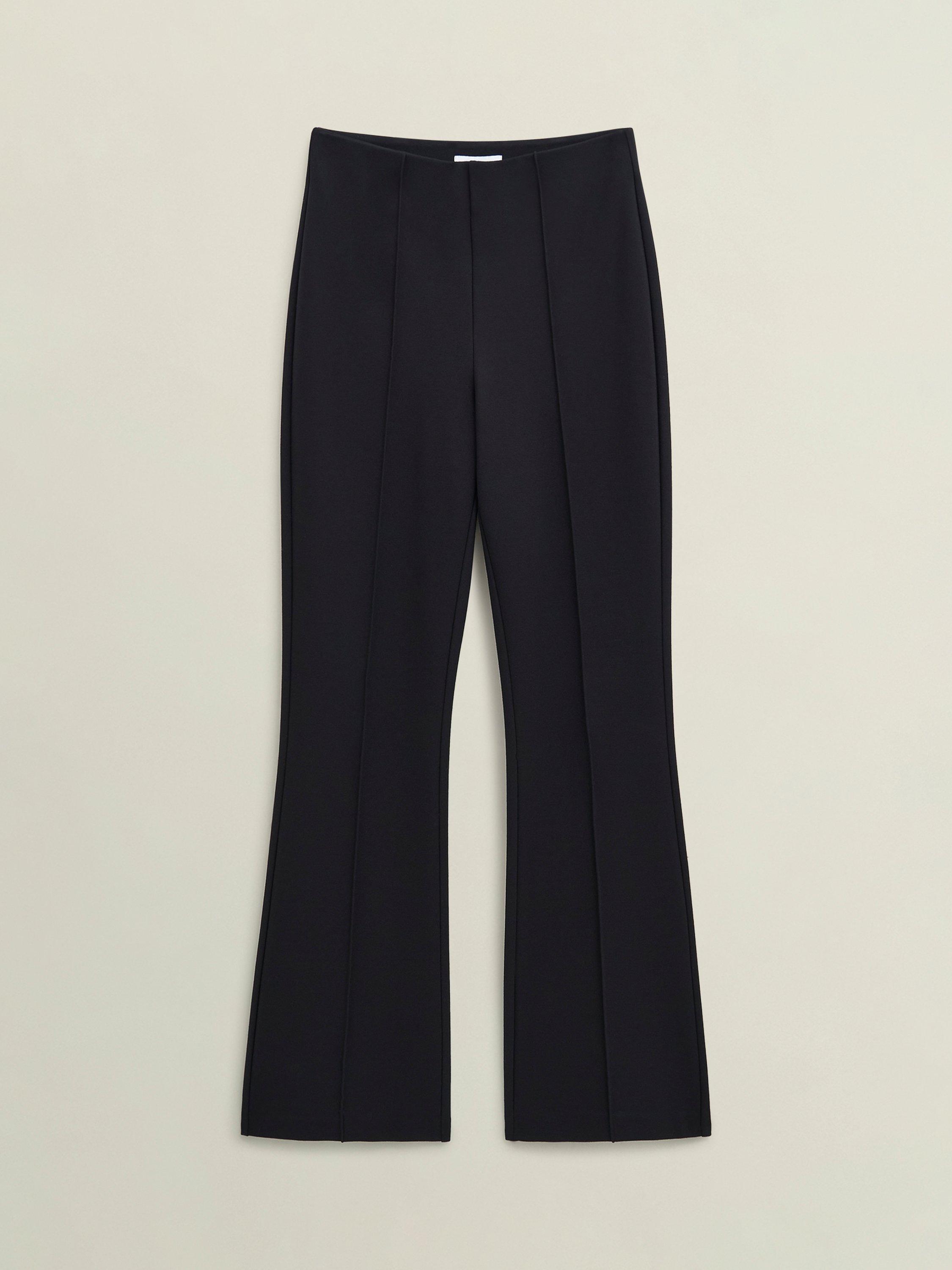 Product image 4 of 6, which shows Hobbs Erica Ankle Grazer Leggings , Black, 10