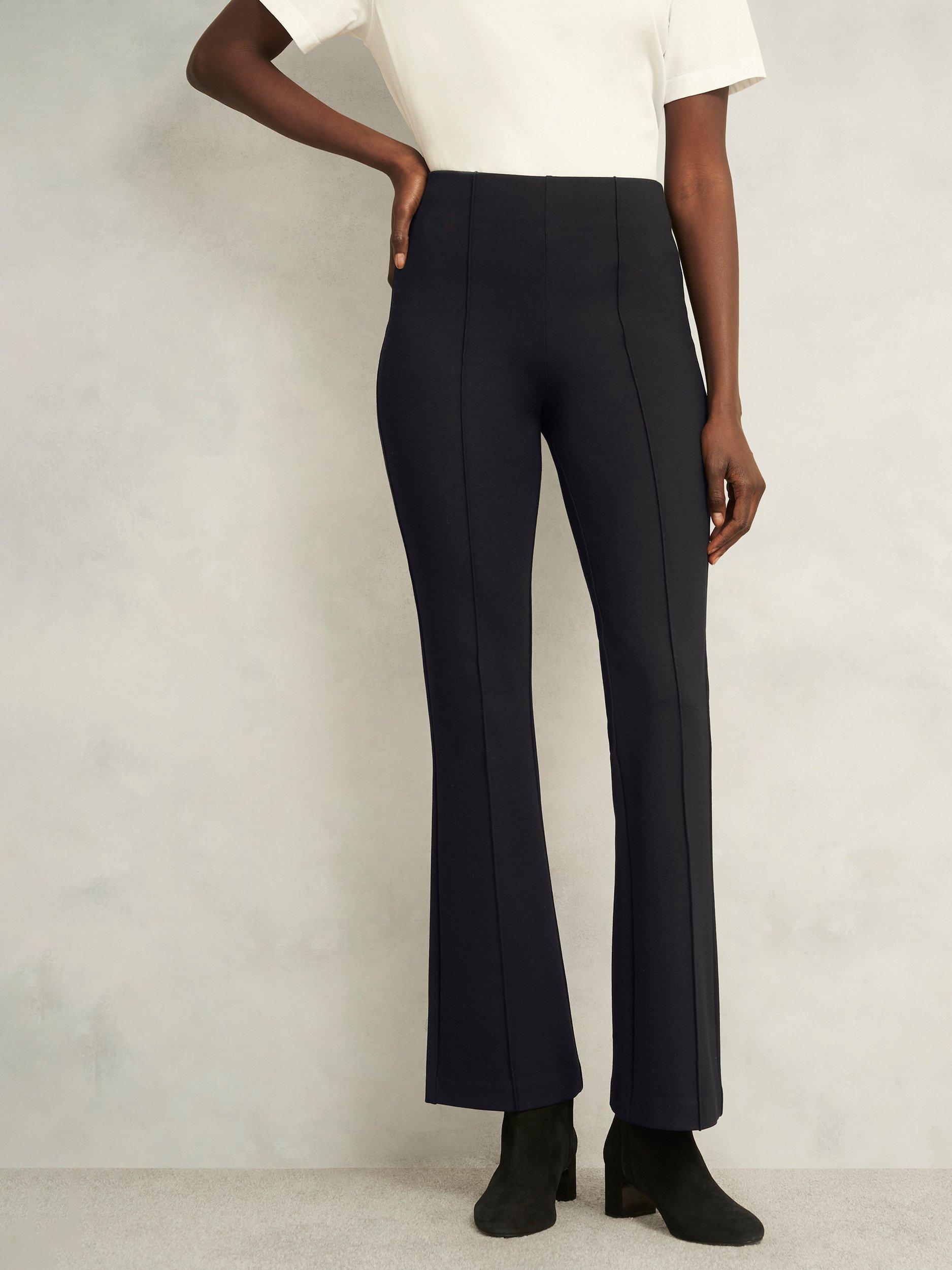 Product image 5 of 6, which shows Hobbs Erica Ankle Grazer Leggings , Black, 10