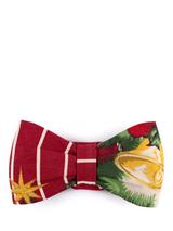 Chelsea Peers Christmas Tree Stripe Pet Bow Tie, Red