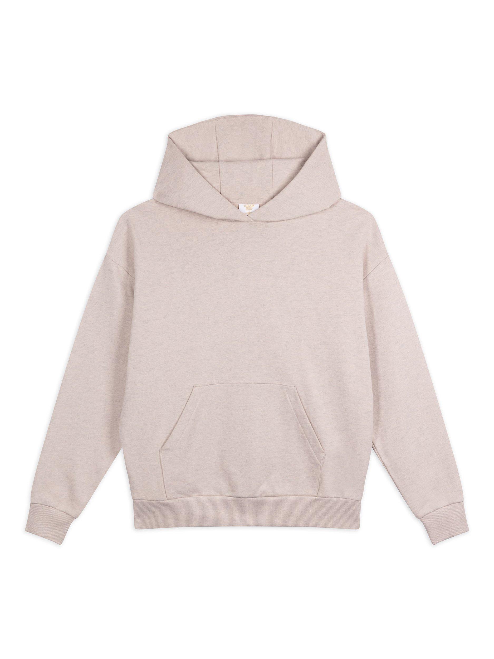 Product image 6 of 7, which shows Chelsea Peers Back Embroidered Script Sweatshirt, Beige, 10
