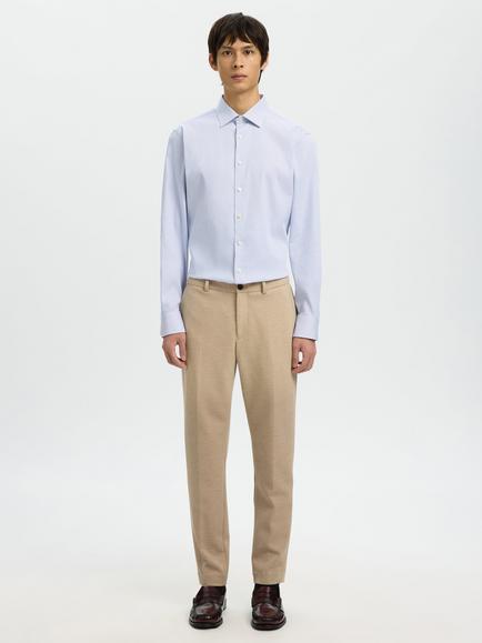 Selected Slim Fit Suit Trousers, Sand
