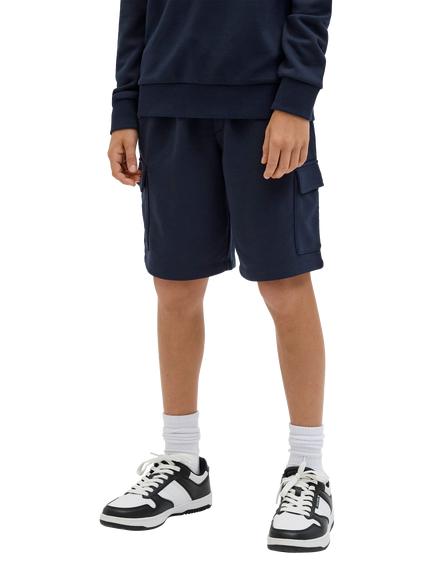 Jack & Jones Kids' Bradley Jogger Shorts, Navy Blazer - view 2, Navy Blazer