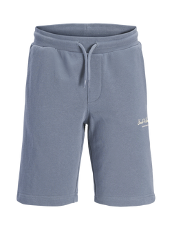Jack & Jones Kids' Gordon Jogger Shorts, Blue Mirage, Blue Mirage