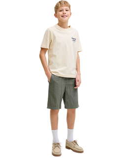 Jack & Jones Kids' Jaiden Casual Shorts, Vetiver, Vetiver